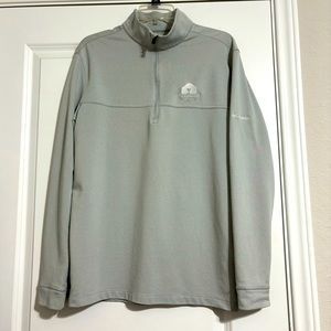 Columbia Golf Men’s Quarter Zip Gray Pullover